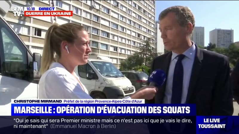 Squats évacués à Marseille: le préfet évoque les évacuations en cours dans la cité Kallisté