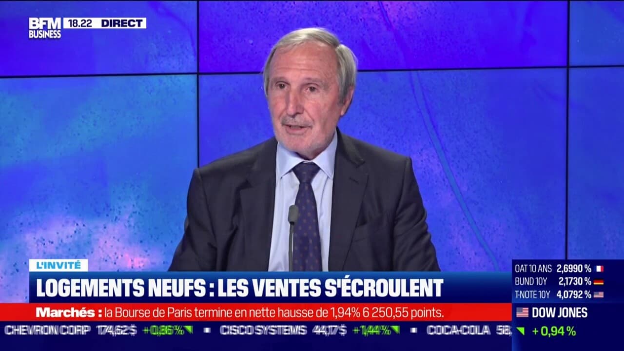 Logements neufs “jusqu’à aujourd’hui, nous n’avons pas de baisse en