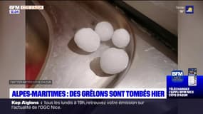 Alpes-Maritimes: des grêlons sont tombés vendredi soir