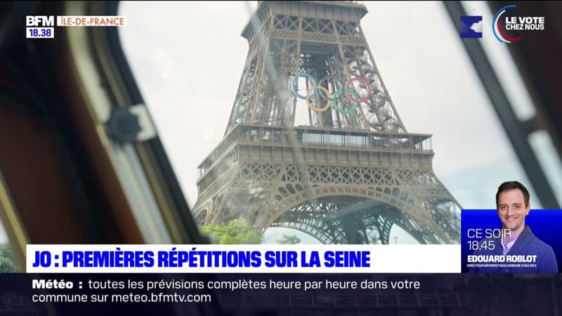JO 2024: les images des premières répétitions de la cérémonie d'ouverture sur la Seine