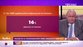 L’info éco/conso du jour d’Emmanuel Lechypre : Hausse de la consommation, merci Amazon et Uber Eats - 01/02