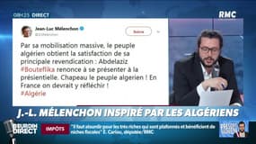 "Président Magnien!": Jean-Luc Mélenchon inspiré par les Algériens