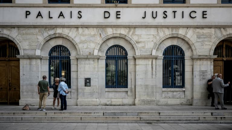 Un palais de justice en France