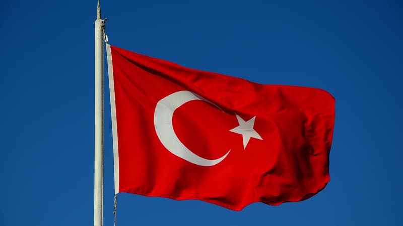 Le drapeau de la Turquie (photo d'illustration).