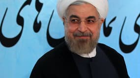 Le président iranien Hassan Rohani, le 11 août 2014, à Téhéran.