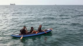 Trois migrants repérés au large de Calais le 4 août 2018
