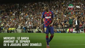 Mercato : Le Barça aimerait se séparer de 9 joueurs (dont Dembélé)