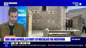 Top Sorties du vendredi 3 mai - 360 ans après, le Fort St-Nicolas va rouvrir