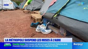 La métropole de Lyon suspend les mises à l'abri