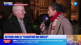Réouverture de Notre-Dame: "quel changement, c'est plus lumineux", affirme un conservateur 