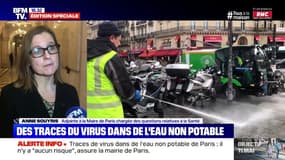 Coronavirus: "Il n'y a aucun risque, les deux circuits d'eau potable et non-potables sont séparés", assure cette adjointe à la mairie de Paris