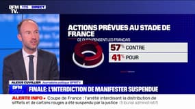 Emmanuel Macron à la finale de la Coupe de France: 57% des Français sont opposés aux actions prévus à l'intérieur du Stade de France