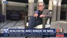 "Mon pays est en crise" Robert de Niro