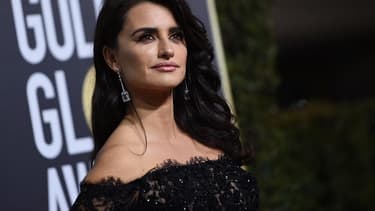 La comédienne espagnole, Penelope Cruz, le 7 janvier 2018 aux Golden Globes