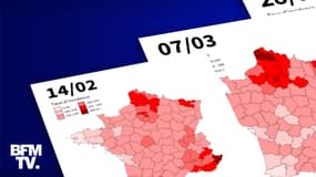 INFOGRAPHIES. Taux d'incidence, réanimation... La situation sanitaire, département par département