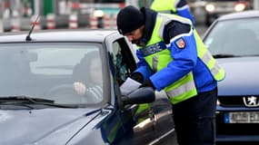 Contrôle de police lors d'un épisode de pollution à Grenoble en janvier 2017