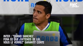 Inter : "Quand Sanchez fera ce que j’attends de lui, vous le verrez" garantit Conte