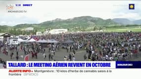 Tallard: le meeting aérien revient en octobre