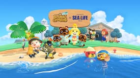 Animal Crossing à Sea Life Paris