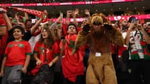 Les supporters marocains lors de France-Maroc, le 14 décembre 2022