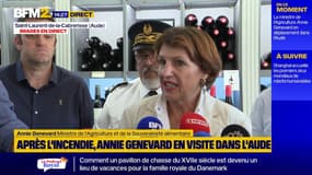 "Les pompiers le disent : là où il y a de l'agriculture, il y a moins de feu", assure Annie Genevard