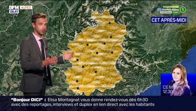 Météo Alpes du Sud: un léger voile nuageux ce vendredi, 24°C à Briançon et 28°C à Manosque