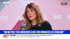 Maud Bregeon, porte-parole du gouvernement: "Il y'a aujourd'hui une majorité absolue de députés à l'Assemblée nationale qui privilégient le débat au désordre"