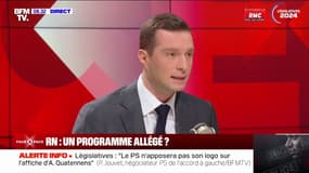 Jordan Bardella: "Je ferai voter, dès les premières semaines de mon action par le Parlement, une loi immigration"