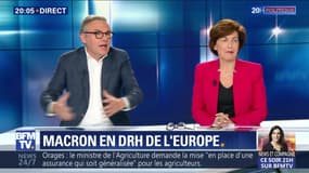 Macron en DRH de l'Europe