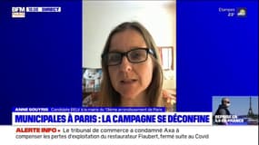 Municipales à Paris: "On n'a pas suffisamment de recul après le déconfinement pour voir si on est dans des conditions optimum", estime Anne Souyris