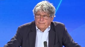 Le député LFI Éric Coquerel sur le plateau de BFM Business le 03 septembre 2024.