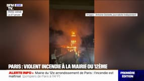 Paris: l'incendie qui s'est déclaré dans la mairie du 12e arrondissement est maîtrisé 