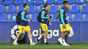 Antoine Griezmann et le Barça arrivent à Huesca