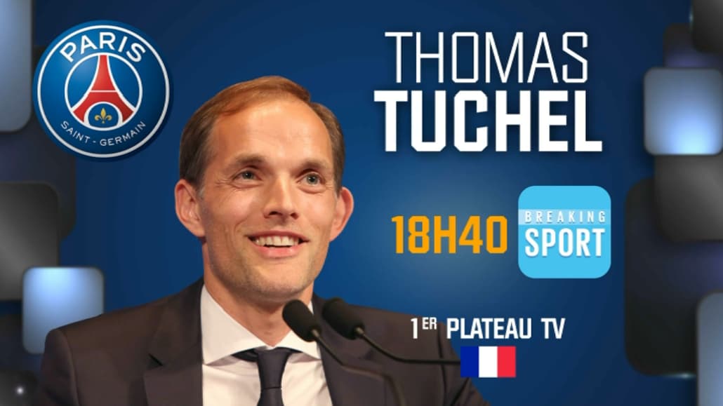 Thomas Tuchel dans Breaking Sport ce lundi Thomas Tuchel dans Breaking Sport ce lundi
