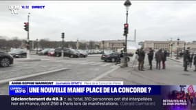 Réforme des retraites: des appels à la manifestation place de la Concorde, à Paris, ont été lancés sur les réseaux sociaux