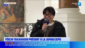 Marseille: Yōichi Takahashi, auteur du manga "Captain Tsubasa" aussi appelé "Olive et Tom" est à la Japan Expo Sud