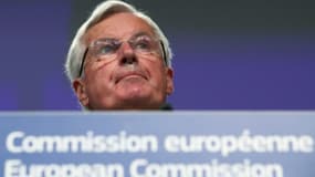 Le négociateur européen Michel Barnier s'exprime lors d'une conférence de presse à Bruxelles sur les négociations sur le Brexit, le 5 juin 2020