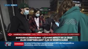 Chèques alimentaires: "On voudrait plus de détails sur le cout, la cible et la durée" Laurence Champier, directrice fédérale du réseau des banques alimentaires