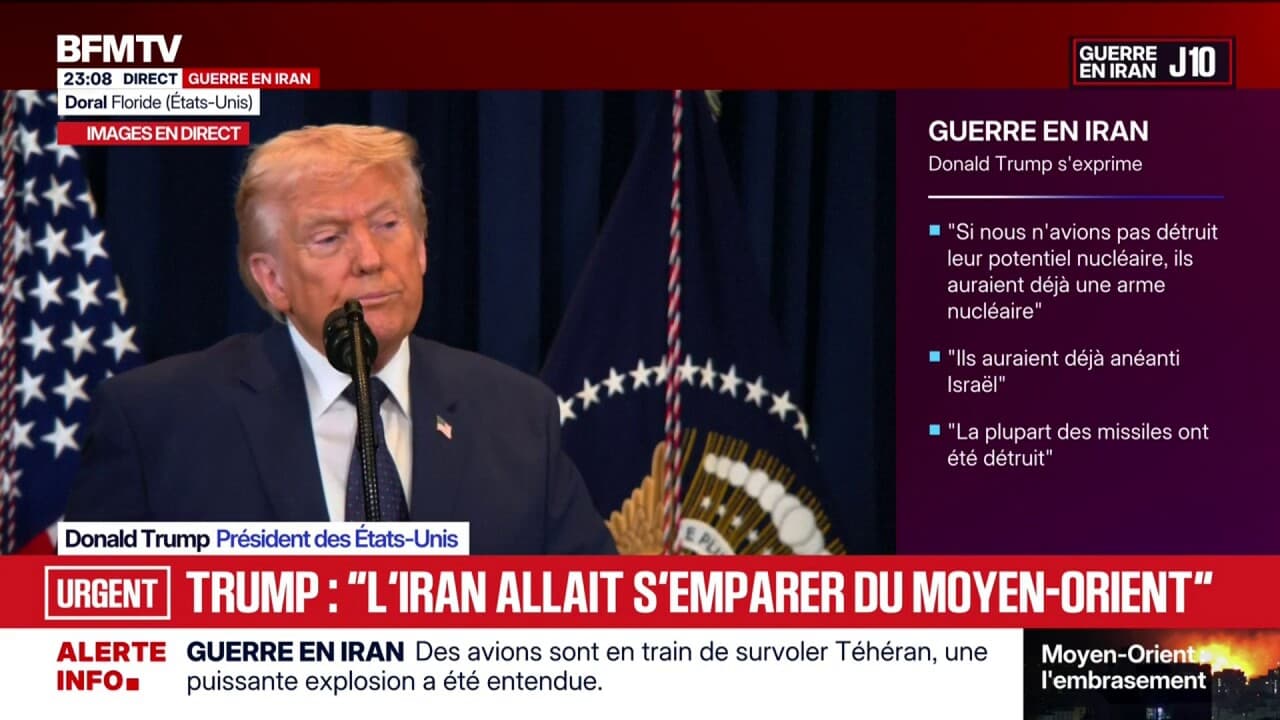 Donald Trump assure que la guerre en Iran sera "très très bientôt terminée" Kép