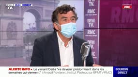 Le professeur Arnaud Fontanet affirme que la vaccination permet d'être "beaucoup moins transmetteur" du Covid-19