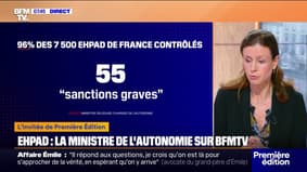 Mauvais traitements dans les maisons de soins infirmiers: "En décembre, nous étions 96% des maisons de soins infirmiers contrôlés"indique le ministre de l'autonomie Charlotte Parmentier-Lecocq