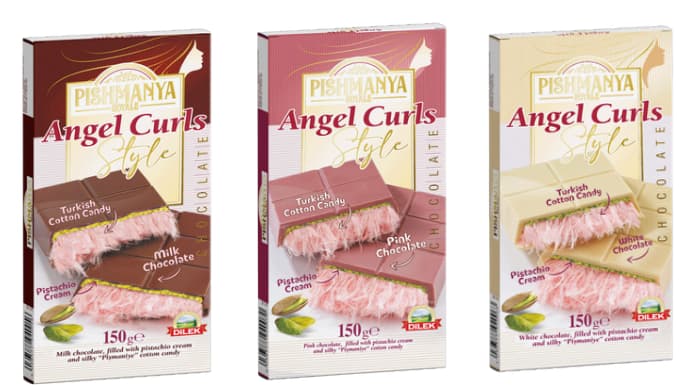 Dès ce jeudi 25 septembre, Lidl sort trois tablettes de chocolat "Angel Hair", fourrées à la barbe à papa.