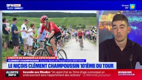 Tour de France: des "sensations en dents-de-scie" pour Clément Champoussin