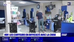 Hauts-de-France: les coiffeurs en difficulté avec la crise