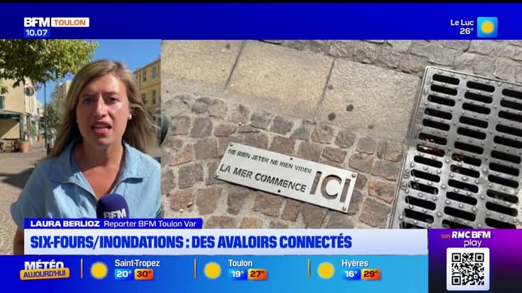 Pour faire face aux inondations, la ville de Six-Fours s'équipe d'avaloirs connectés 