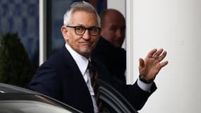 Gary Lineker à son arrivée au King Power Stadium de Leicester, le 11 mars 2023.
