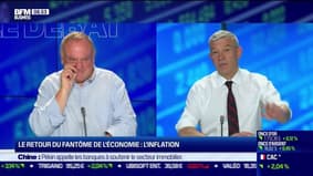 Le débat : Le retour du fantôme de l'économie, l'infaltion, par Jean-Marc Daniel et Emmanuel Lechypre - 18/07
