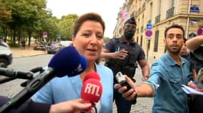 Agnès Buzyn à son arrivée à la CJR