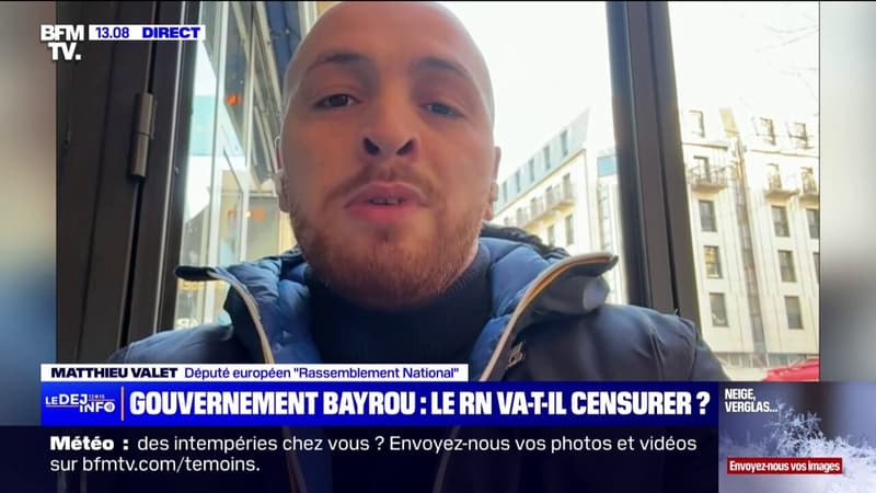 Gouvernement Bayrou: Xavier Bertrand à Vendôme, ça serait l'enfer, affirme Matthieu Valet (RN)