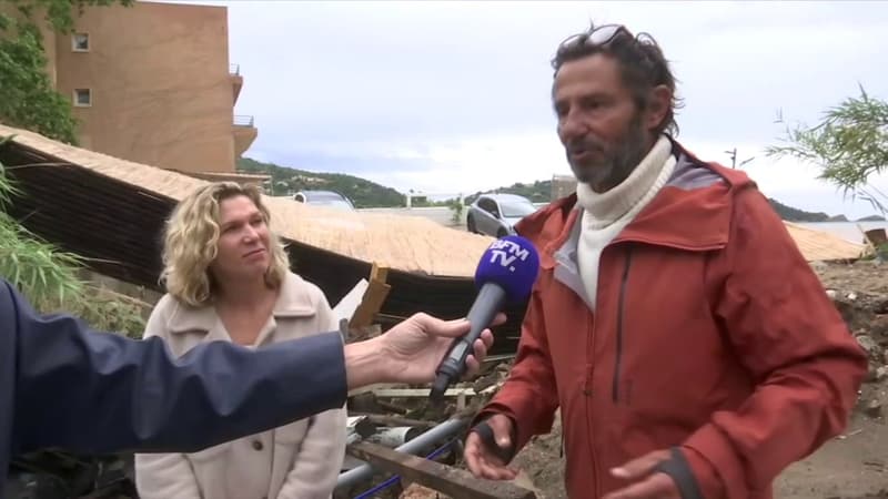 D'une violence inouïe: un Varois sauve une femme qui s'abritait sous un parking sur le point de s'effondrer
